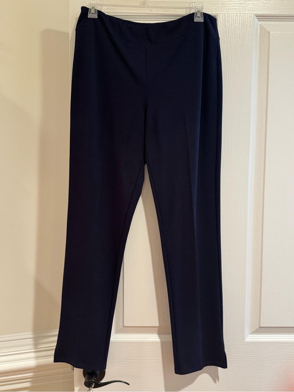 Jude Connally Navy Straight-Leg Pull-On Pants